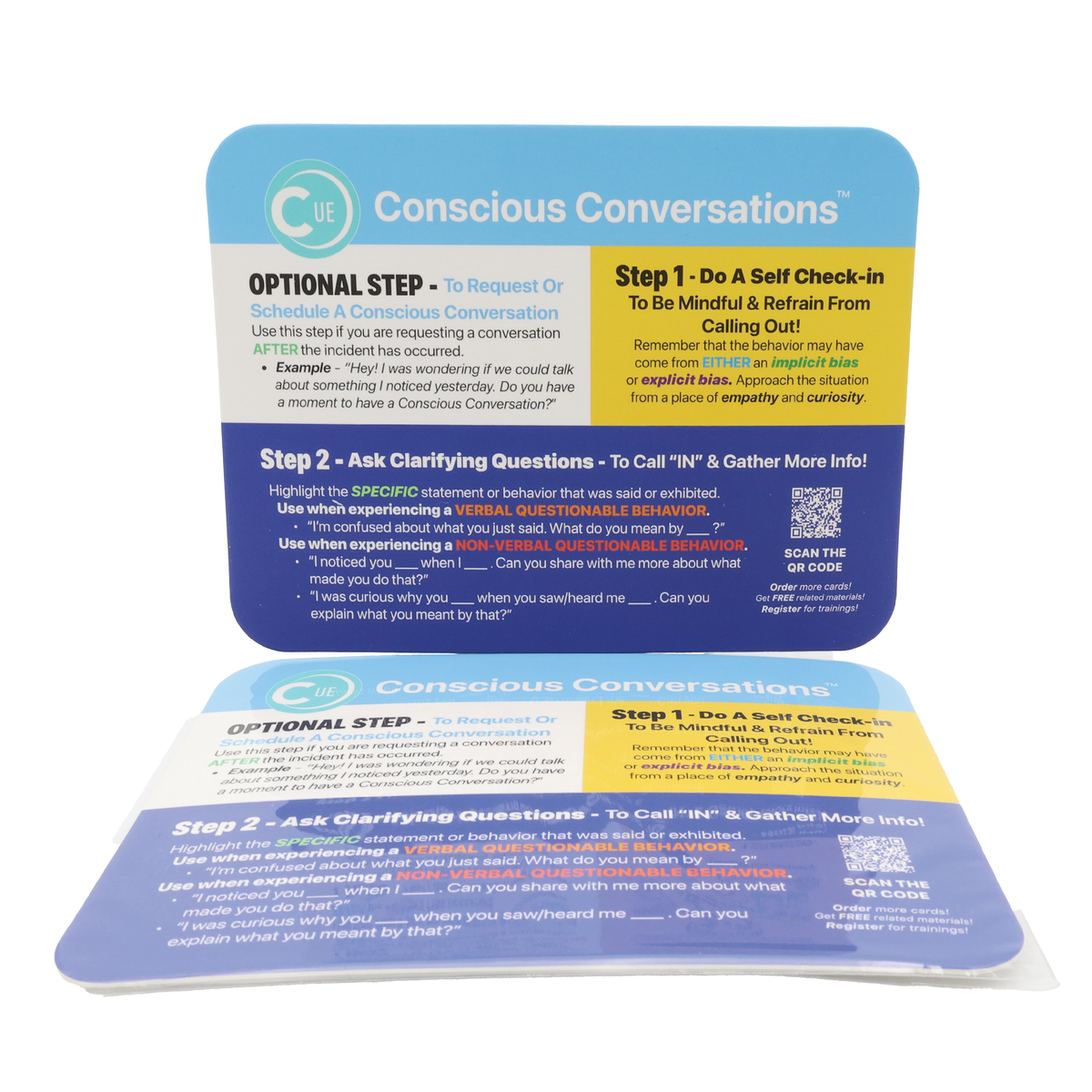 Conscious Conversations Call-In Card™ | Bulk Packs