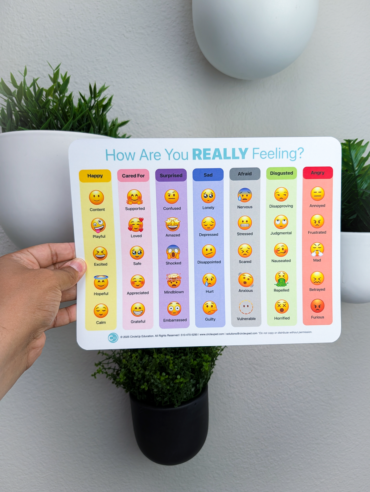 Emoji Feelings Chart - Original Edition