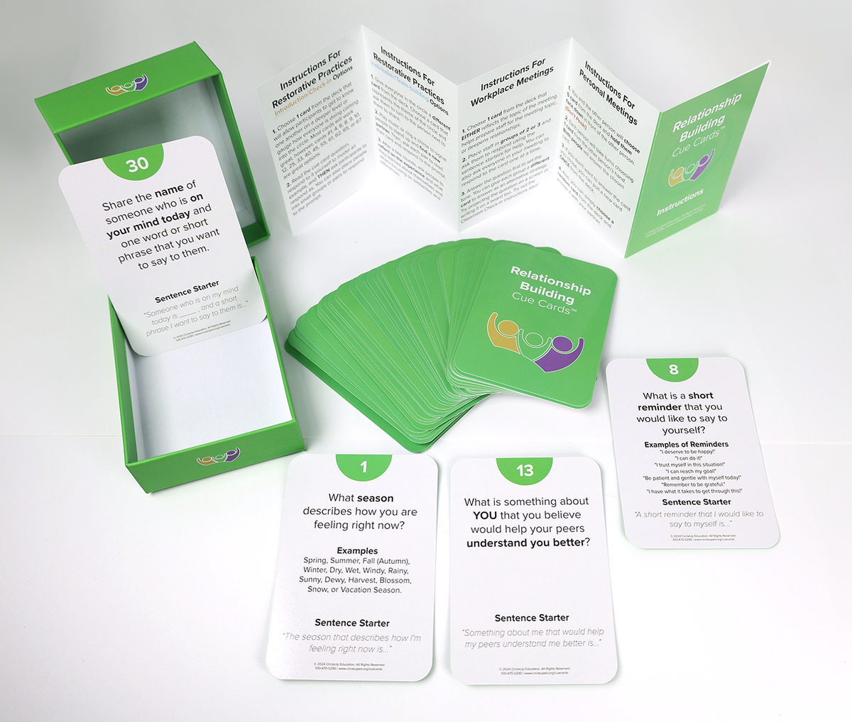 Relationship Building CUE Cards™ | Conversation Cards For Deeper Relationships