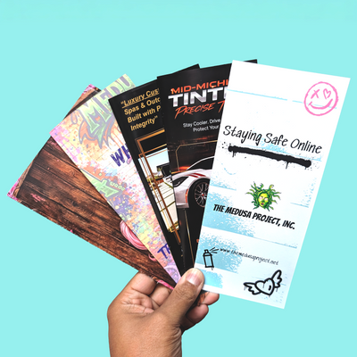Custom Premium Glossy 4x6 Postcard Printing with Canva Template | Thick 130lb Cardstock Double-Sided Full Bleed