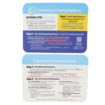 Conscious Conversations Call-In Card™ | Single Card