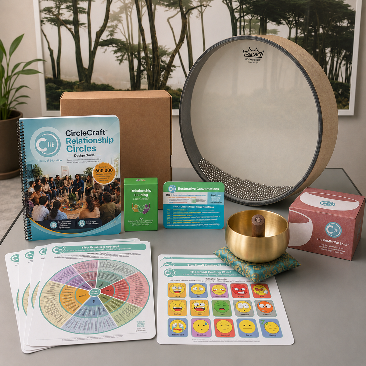 CircleCraft™ Relationship Circles Deluxe Facilitation Kit  | Restorative Justice, SEL & Team-Building Tools