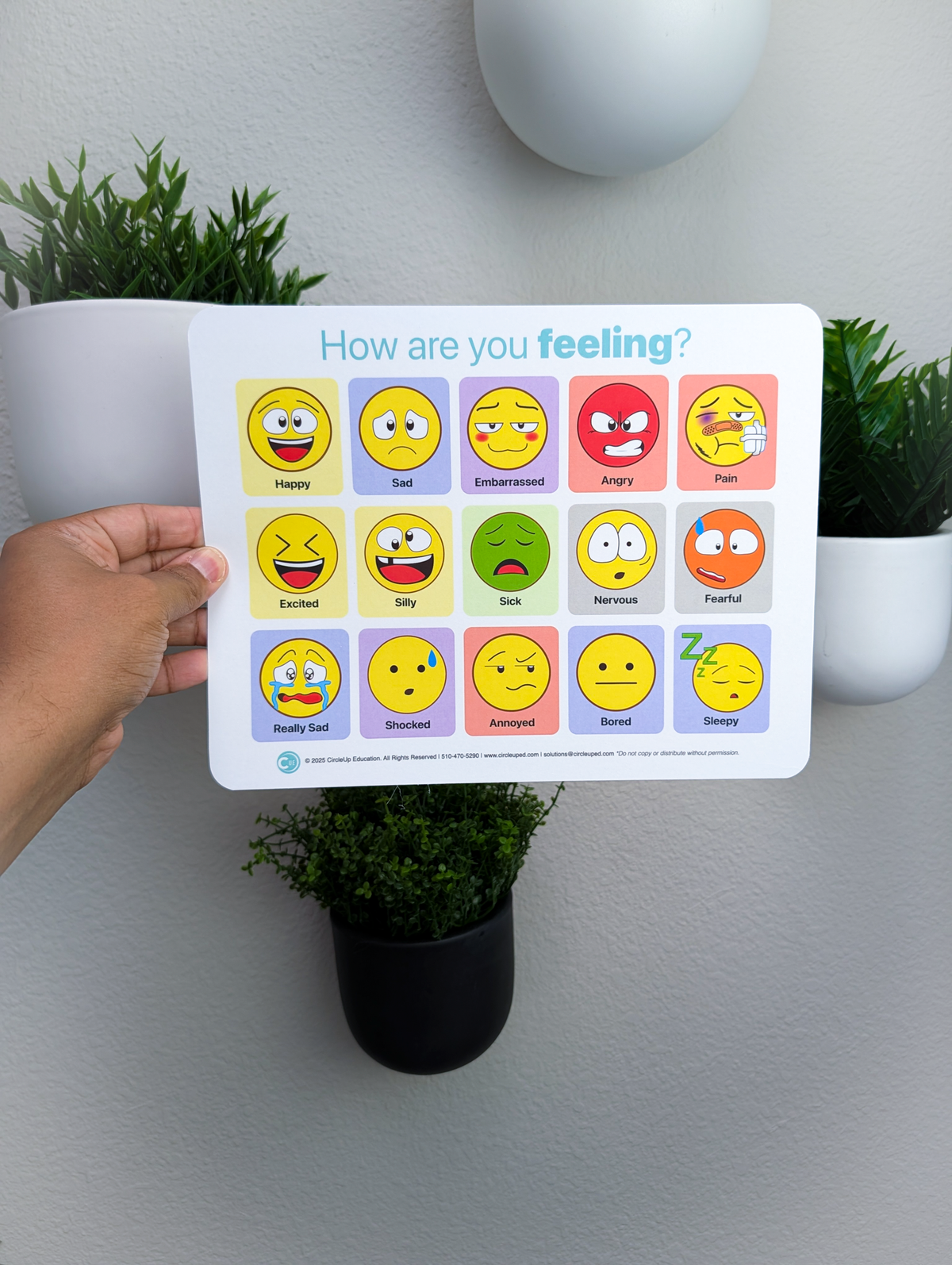 Emoji Feelings Chart - Original Edition