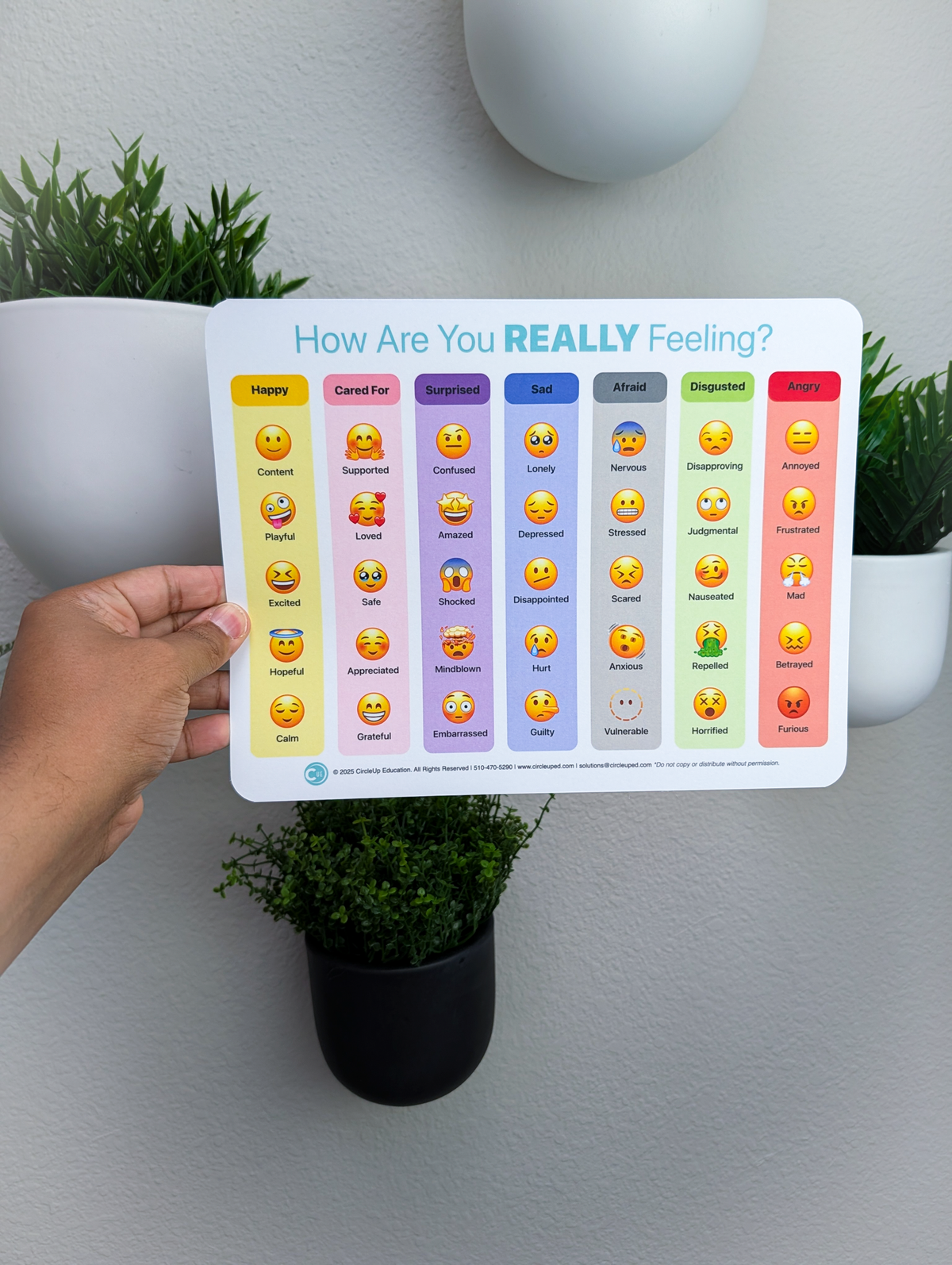 Emoji Feelings Chart - Original Edition