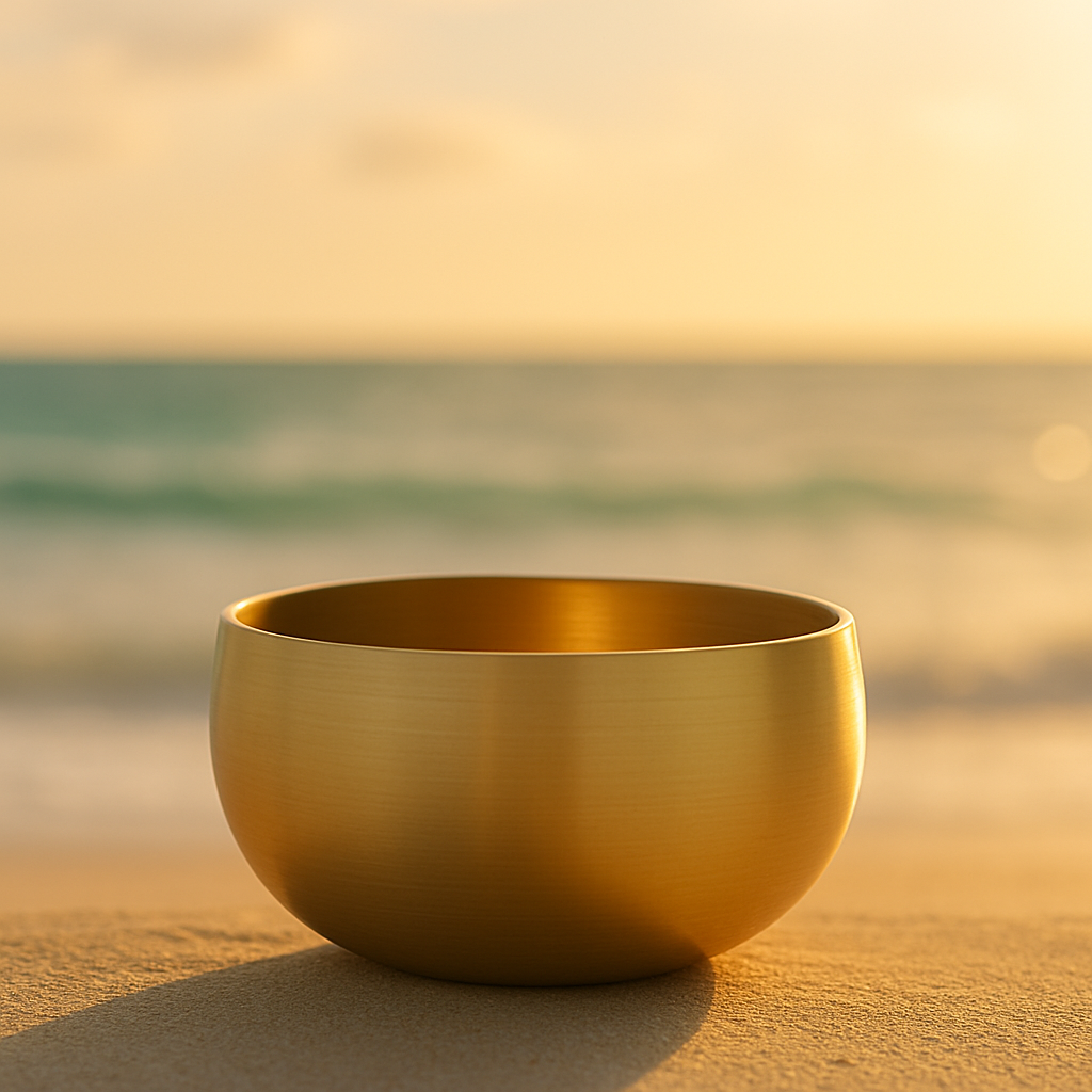 The ZenGolden Bowl™ 6" Singing Bowl