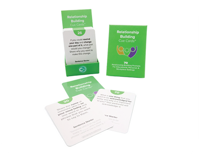 Relationship Building CUE Cards™ | Conversation Cards For Deeper Relationships