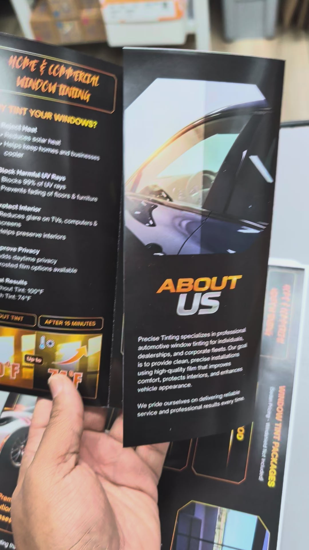 Load video: Custom Premium Glossy 4x6 Postcard Printing with Canva Template | Thick 130lb Cardstock Double-Sided Full Bleed