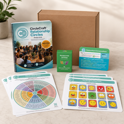 CircleCraft™ Relationship Circles Facilitation Kit | Restorative Justice, SEL & Team-Building Tools